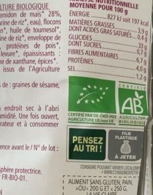 La Vie Claire Baguette classique packshot