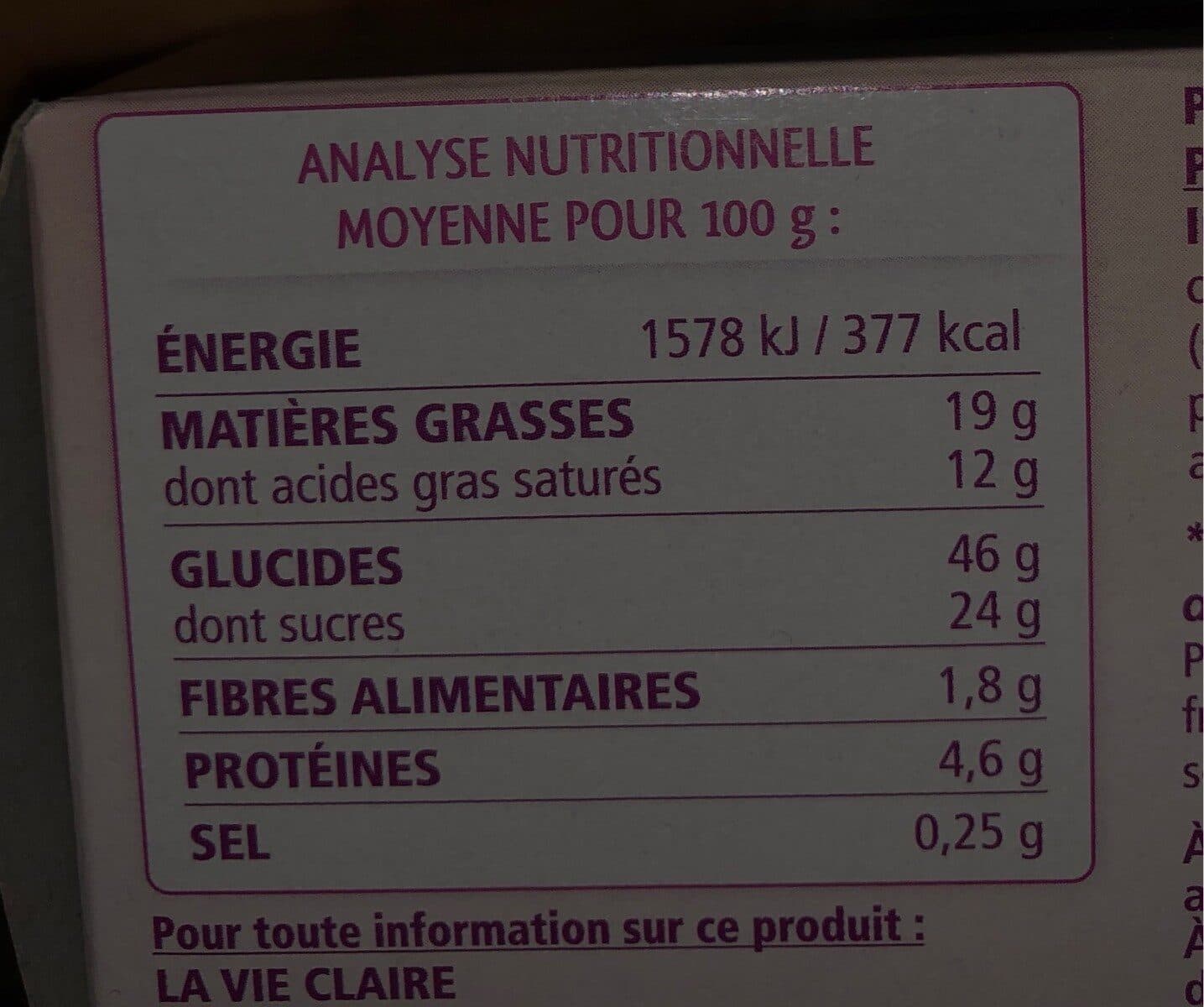 La Vie Claire Muffins A La Myrtille packshot