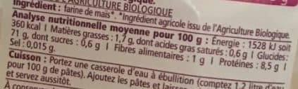 La Vie Claire Torsades au maïs bio packshot