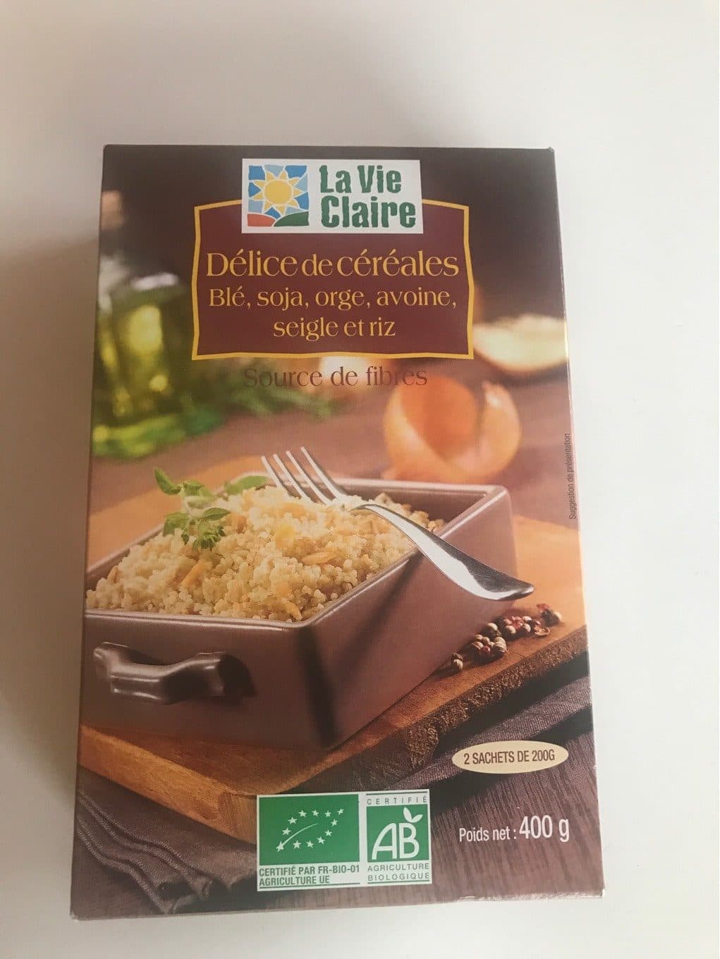 La Vie Claire delice de céréales packshot