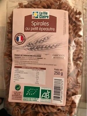 La Vie Claire Spirales Au Petit Épautre packshot