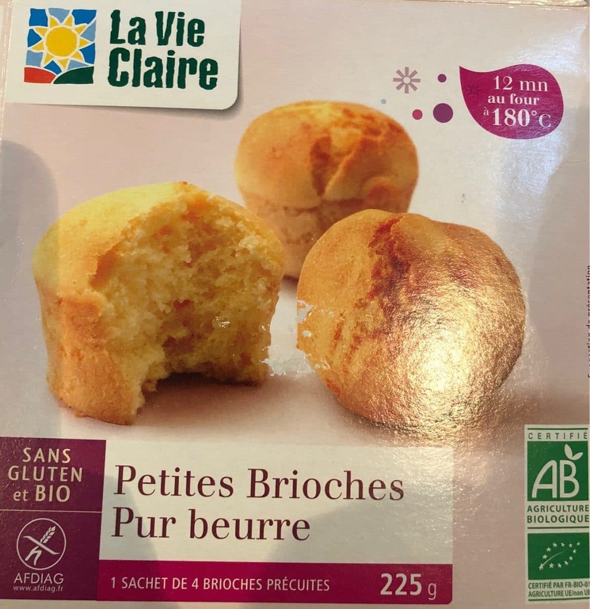 La Vie Claire Petites brioches pur beurre sans gluten packshot