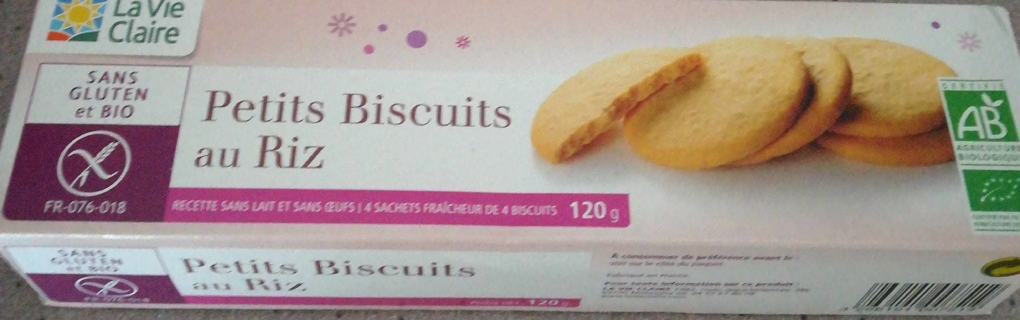 La Vie Claire Petits biscuits au riz packshot