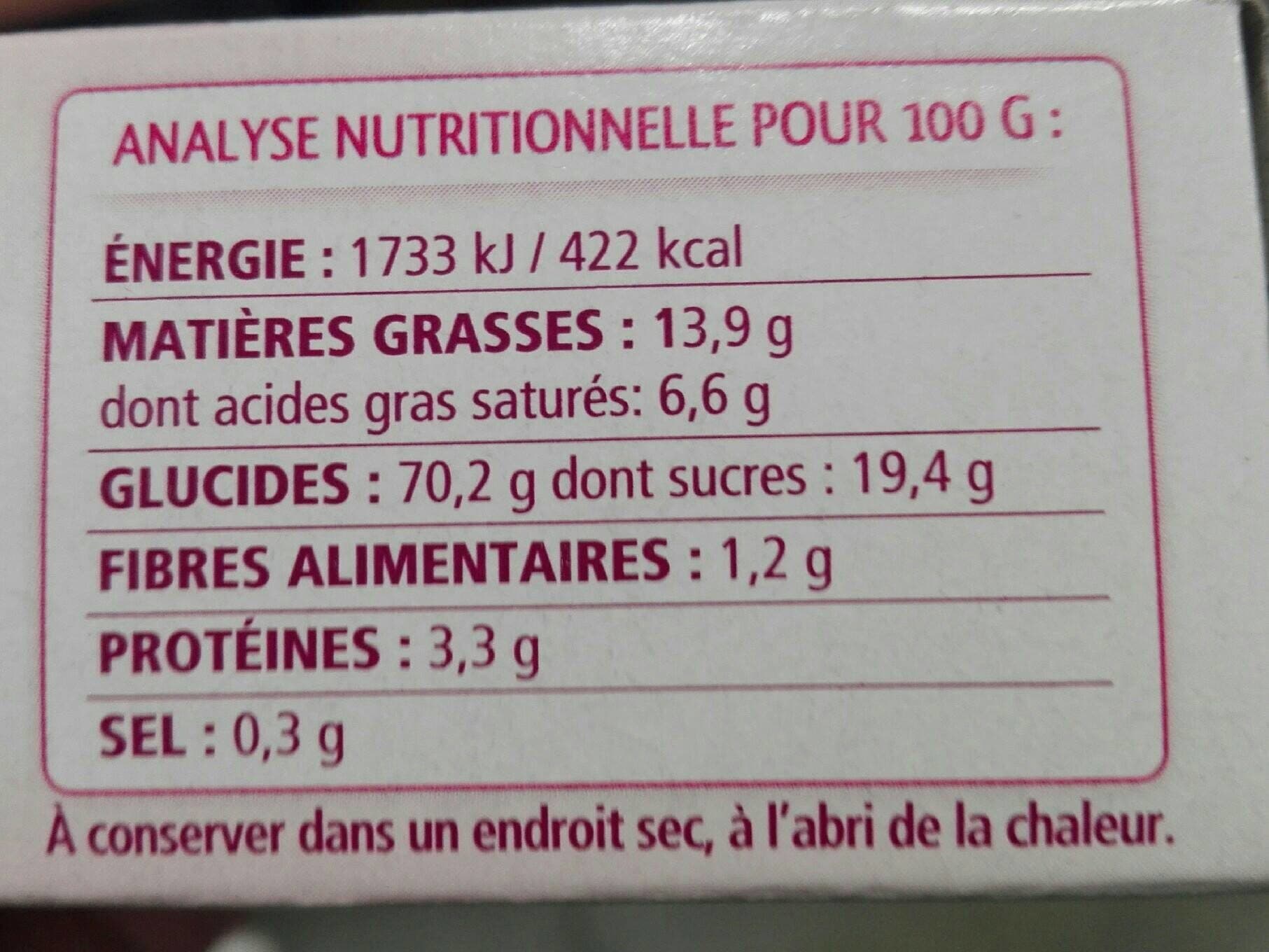 La Vie Claire Biscuits fourrés à l'abricot packshot