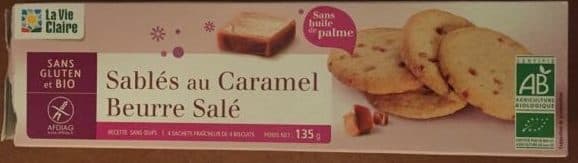 La Vie Claire Sablés au Caramel Beurre Salé packshot