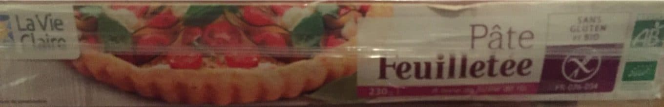 La Vie Claire Pâte feuilletée packshot