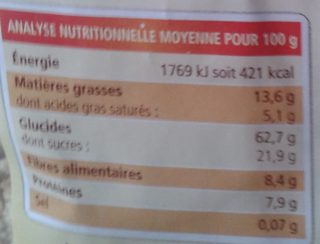 La Vie Claire Muesli croustillant Nature packshot