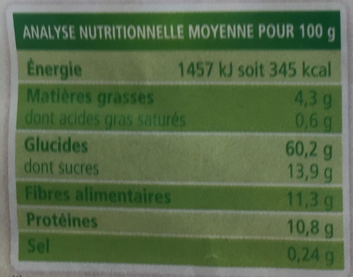 La Vie Claire Muesli aux Fruits du Verger et Morceaux de Dattes packshot
