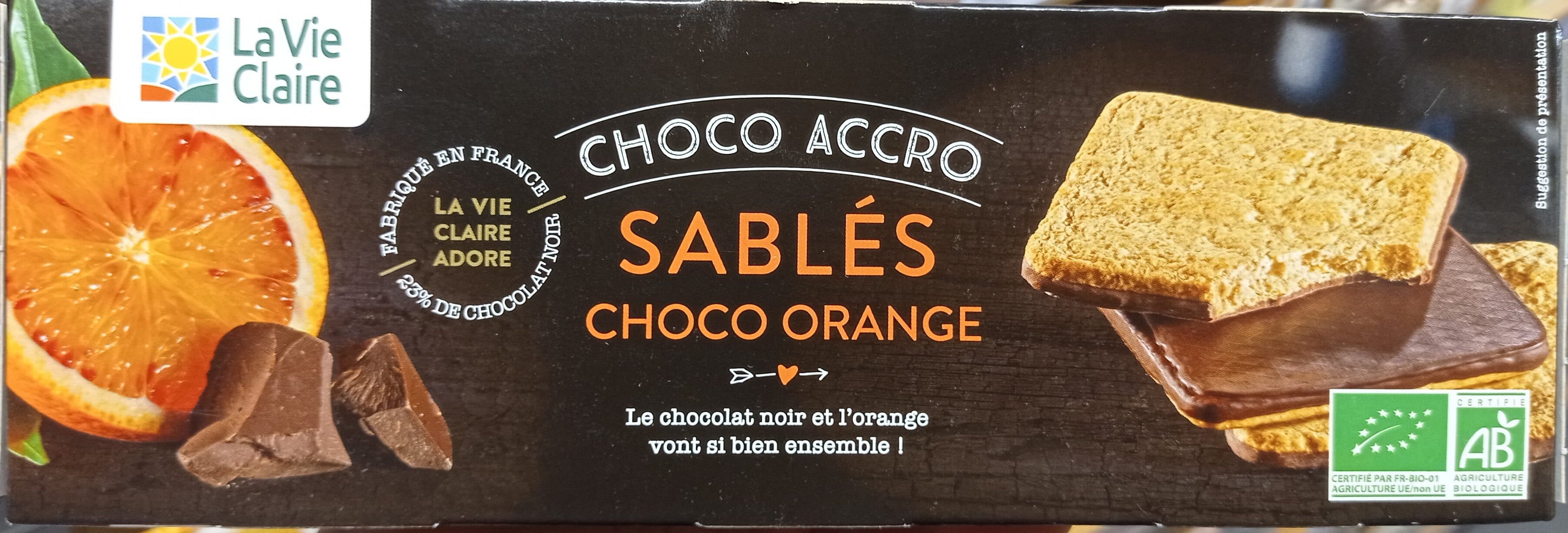 La Vie Claire Sablés à l'orange packshot