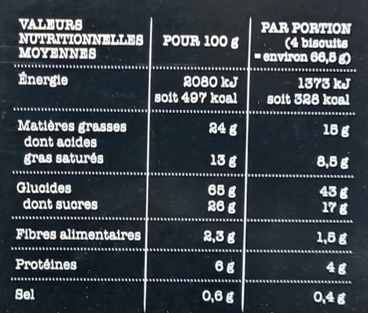 La Vie Claire Sablés à l'orange packshot