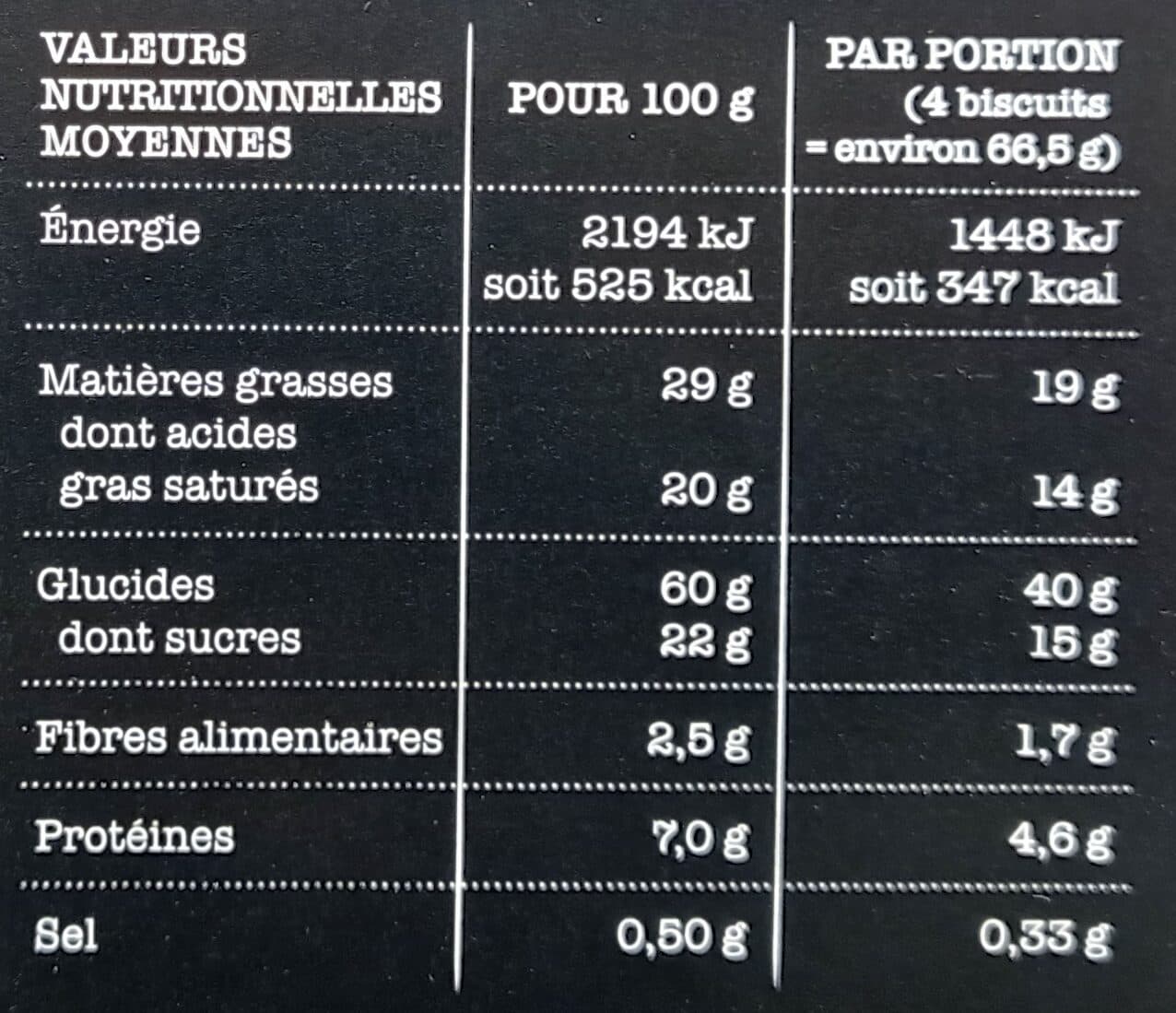 La Vie Claire Sablés noix de coco nappés chocolat packshot