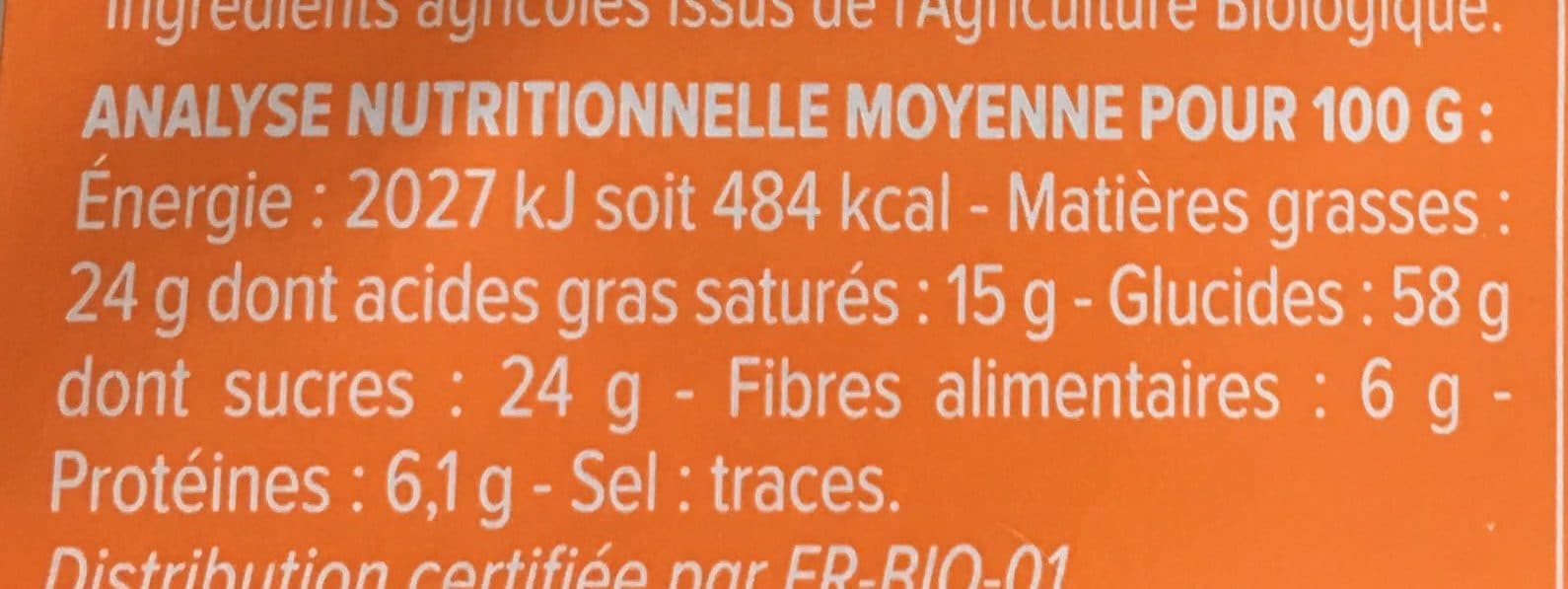 La Vie Claire Galettes de Riz au Chocolat Noir et Orange packshot