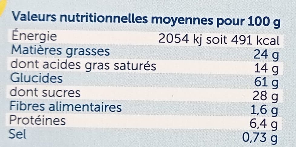 La Vie Claire Palets bretons pur beurre packshot