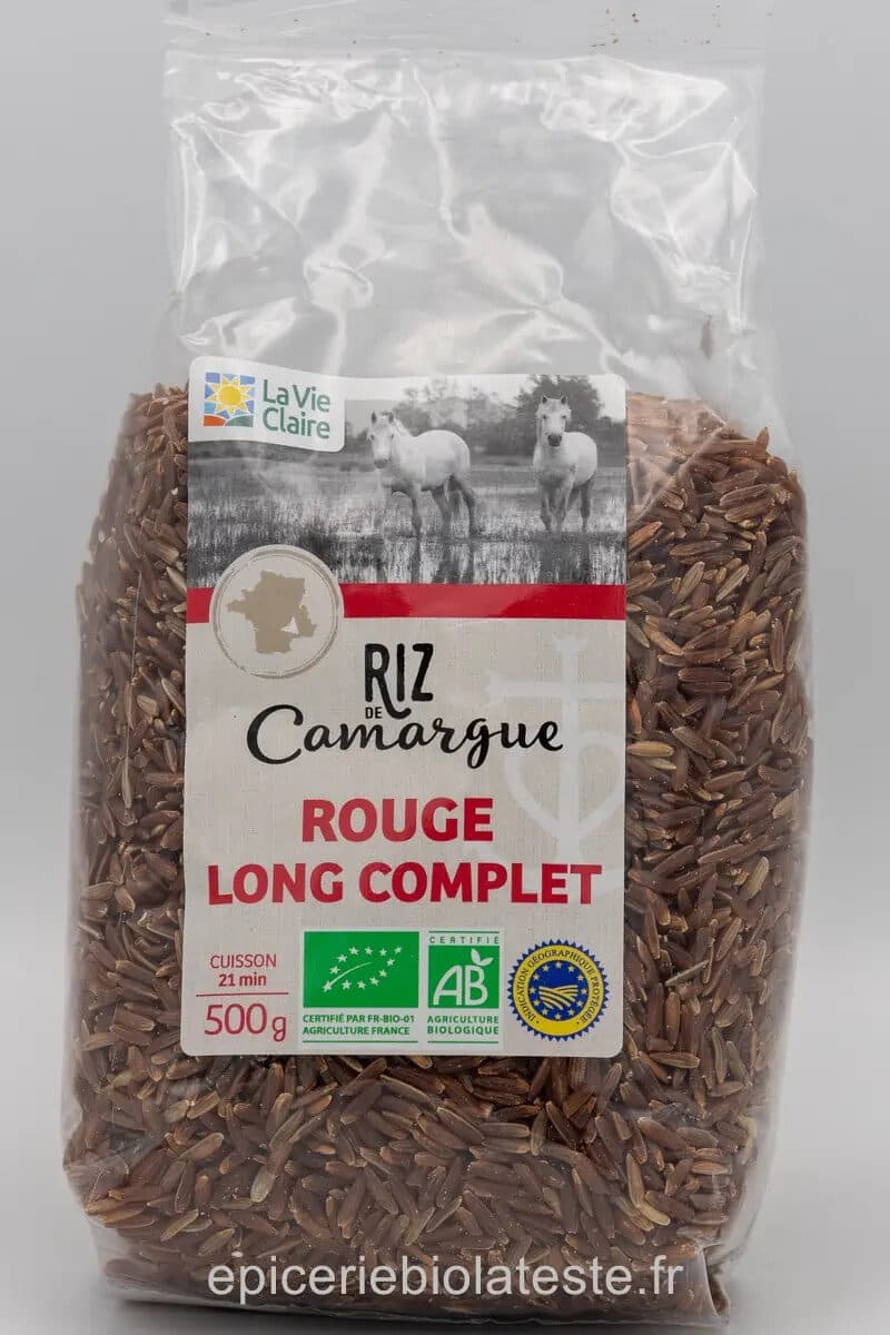 La Vie Claire Riz de Camargue rouge complet packshot
