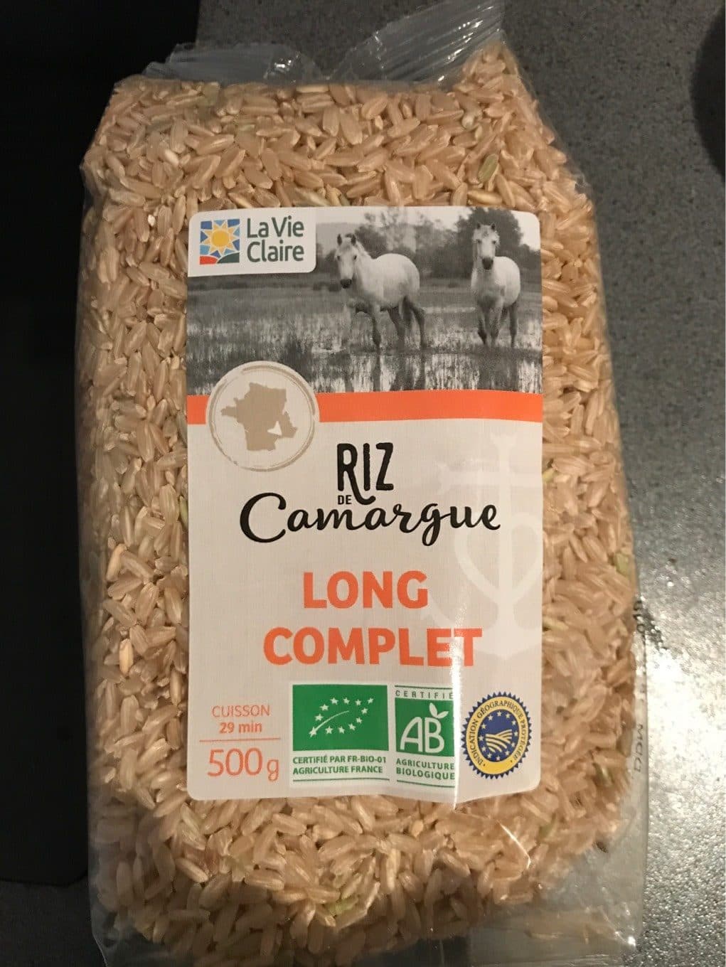 La Vie Claire Riz de Camargue long complet packshot