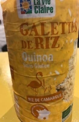 La Vie Claire Galettes de riz quinoa packshot