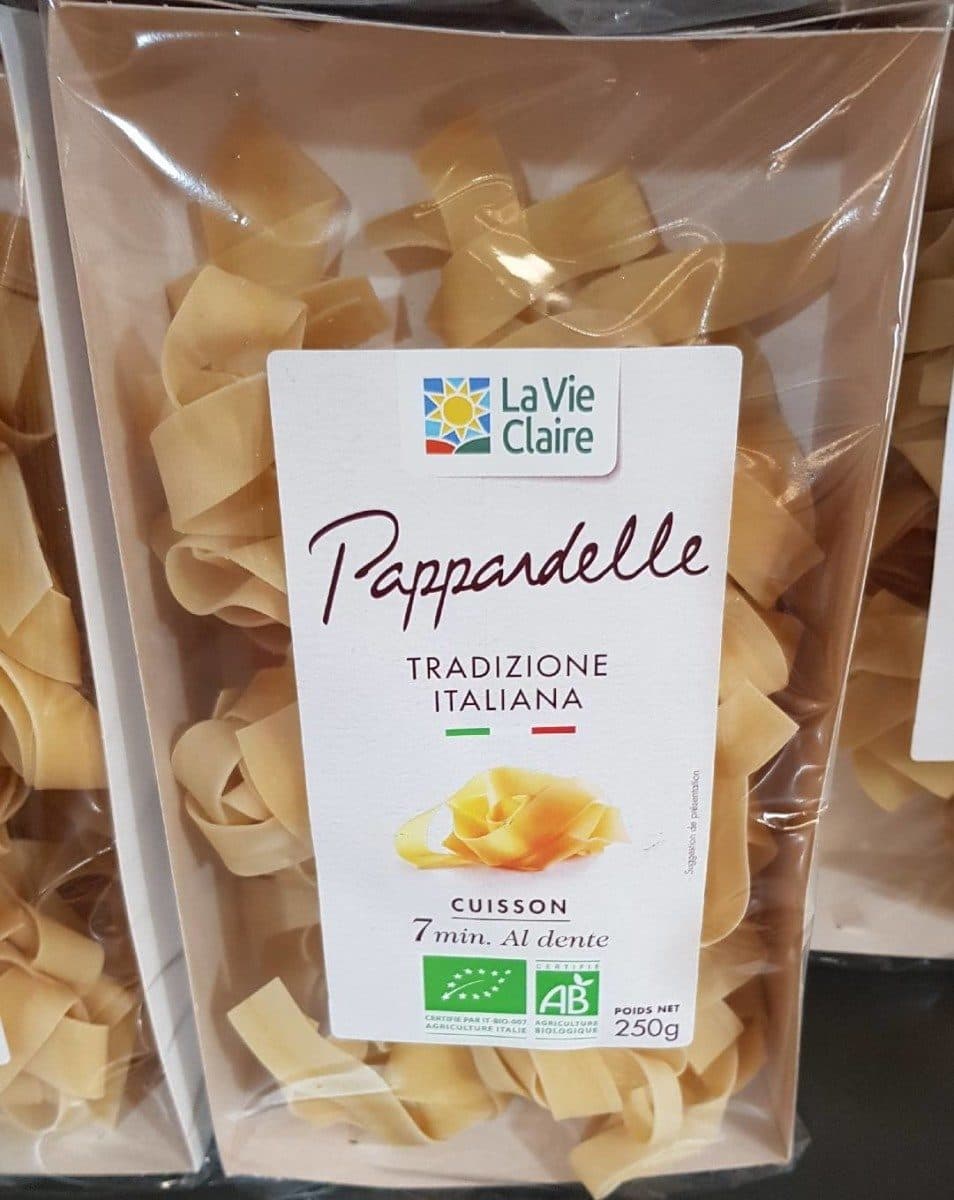 La Vie Claire Pappardelle packshot