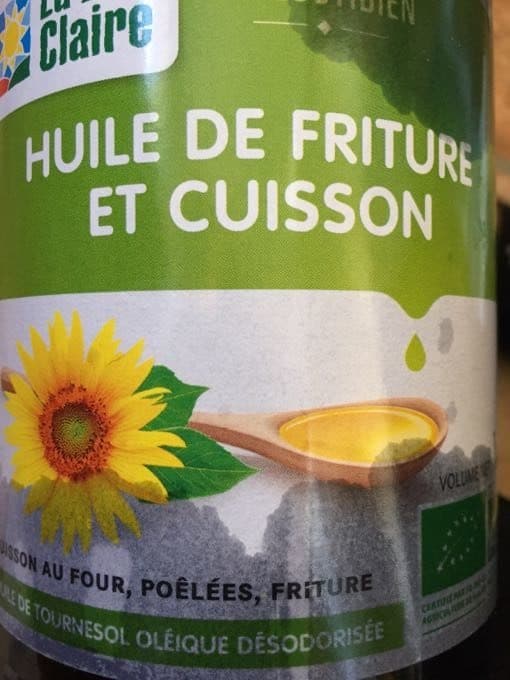 La Vie Claire Huile de friture et cuisson packshot