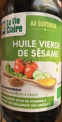 La Vie Claire Huile Vierge de Sésame packshot