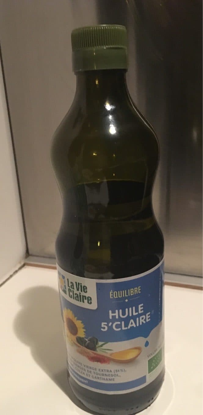 La Vie Claire Huile 5'claire packshot