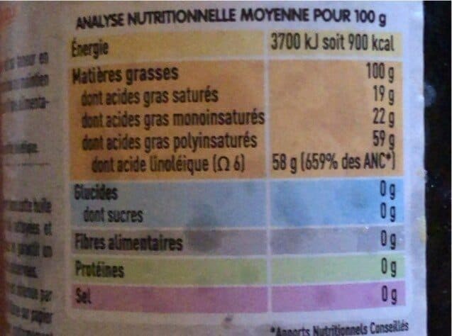 La Vie Claire Huile vierge de pepins de courge packshot