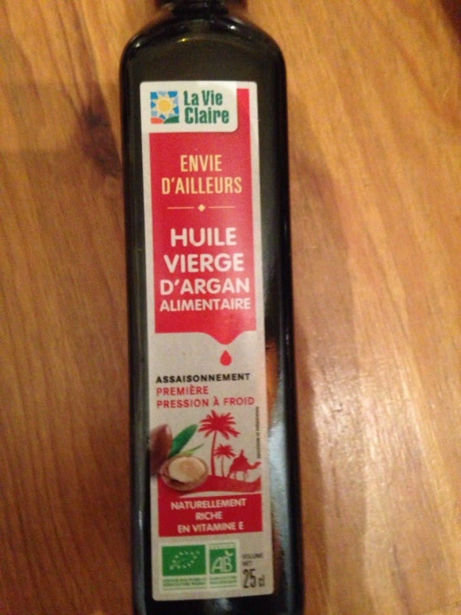 La Vie Claire Huile vierge d'argan packshot