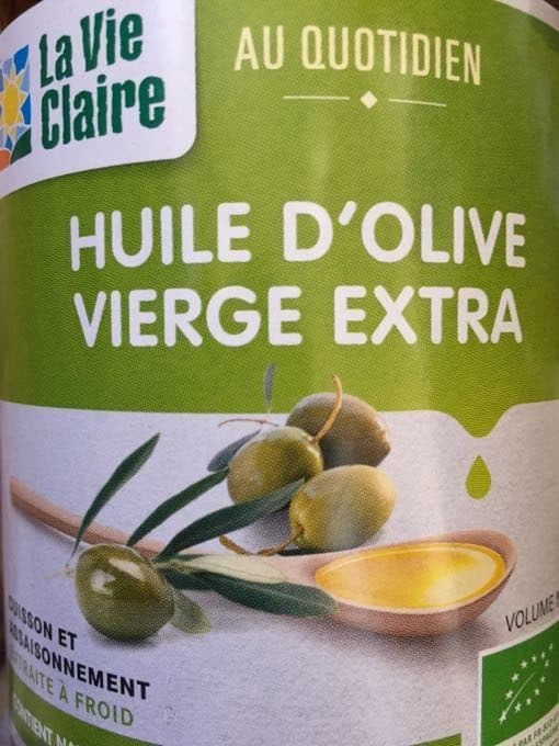 La Vie Claire Huile d'olive vierge extra packshot