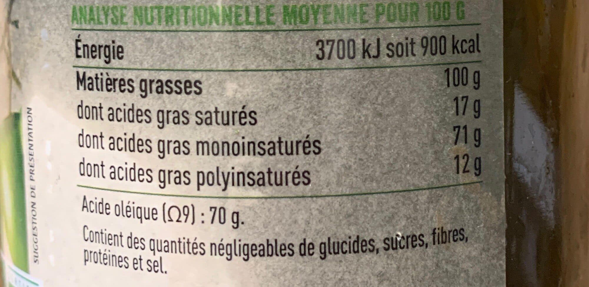 La Vie Claire Huile d'olive vierge extra packshot