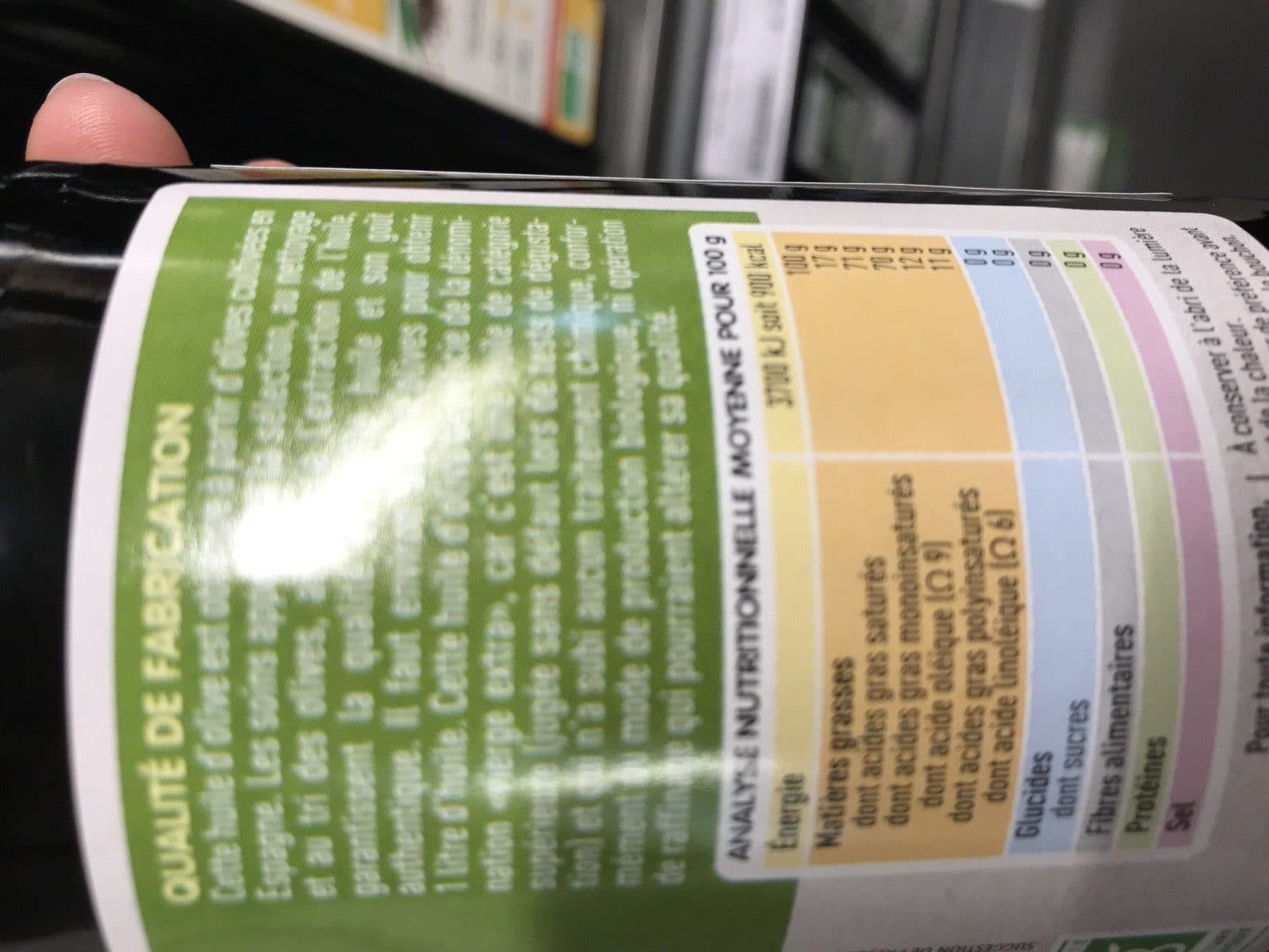 La Vie Claire Huile d'Olive vierge extra packshot