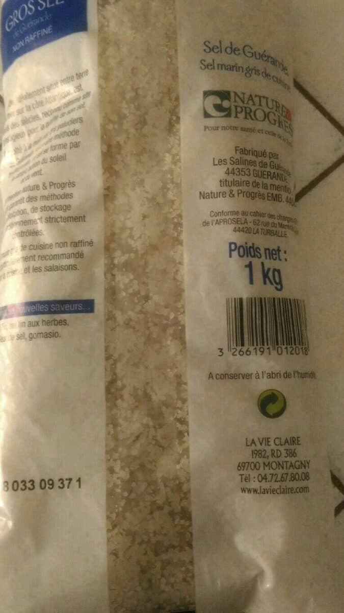 La Vie Claire Gros Sel 1kg packshot