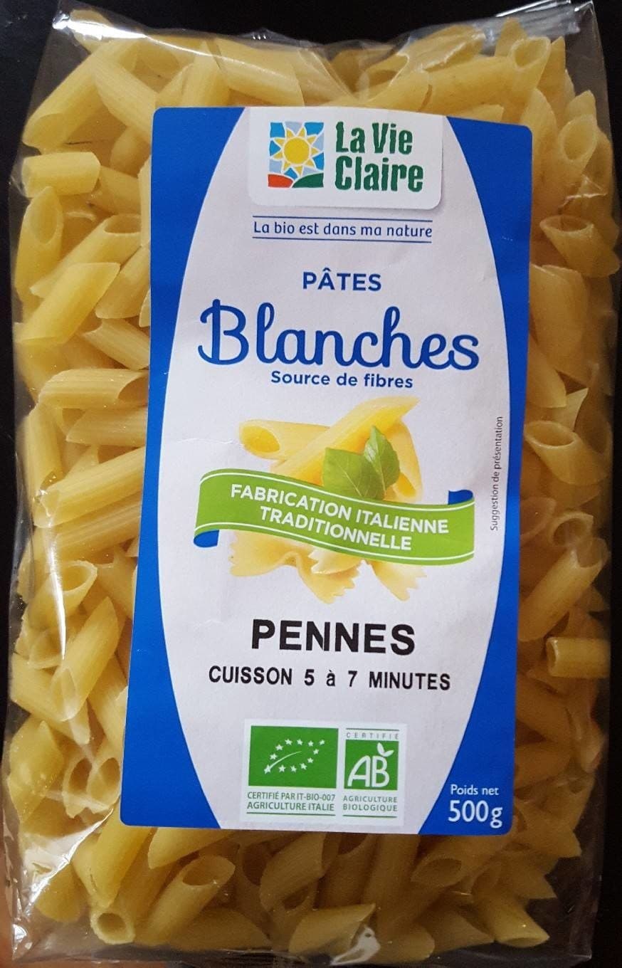 La Vie Claire Pâtes blanches packshot