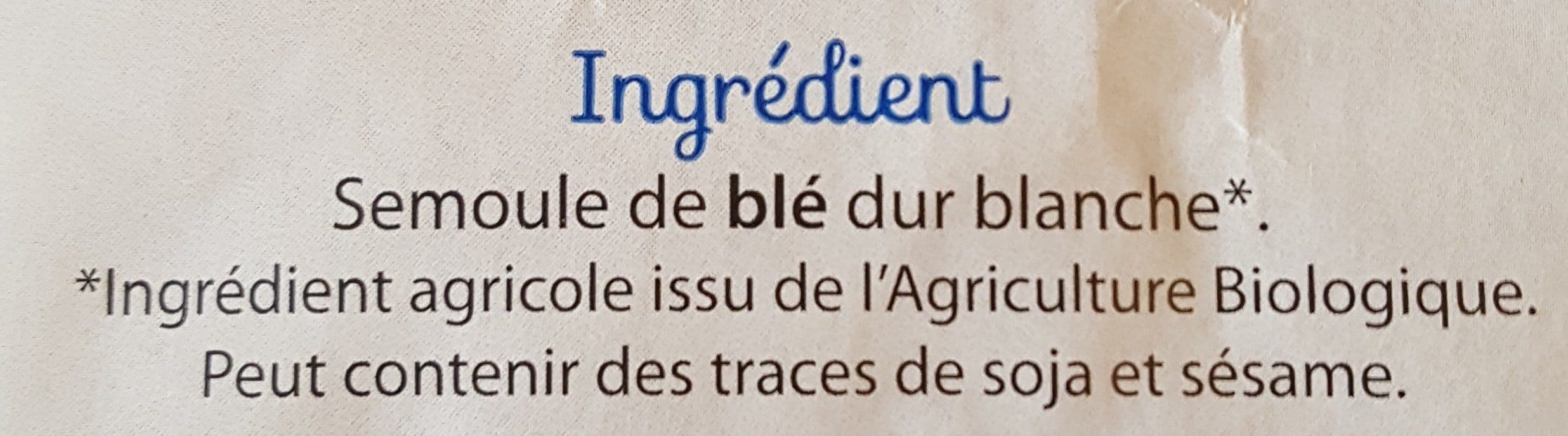 La Vie Claire Pâtes blanches packshot