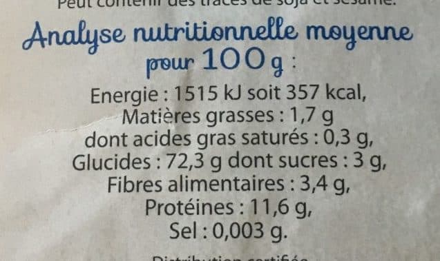 La Vie Claire Pâtes blanches Codini packshot