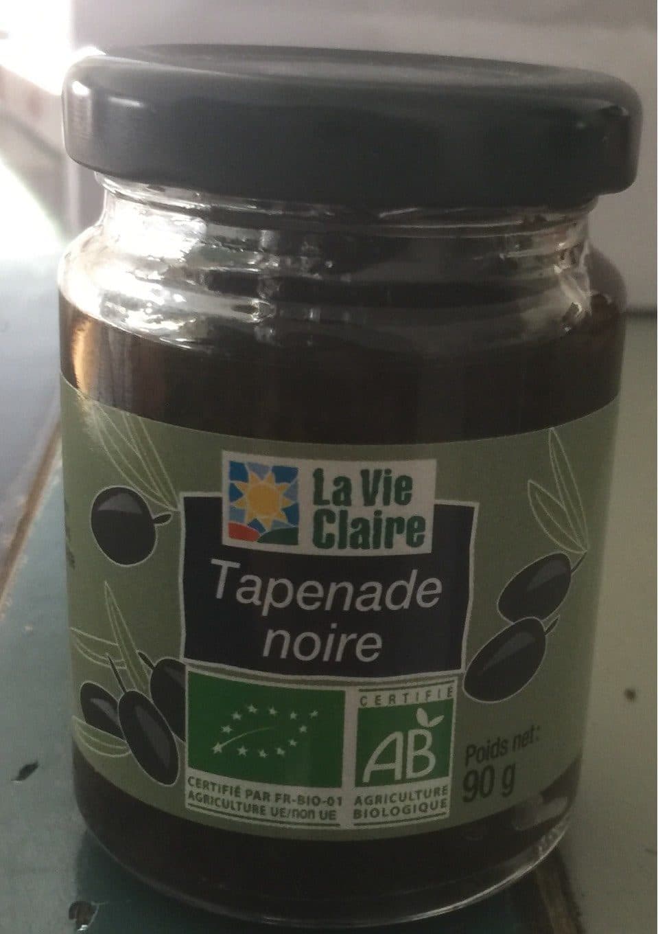 La Vie Claire Tapenade noire packshot