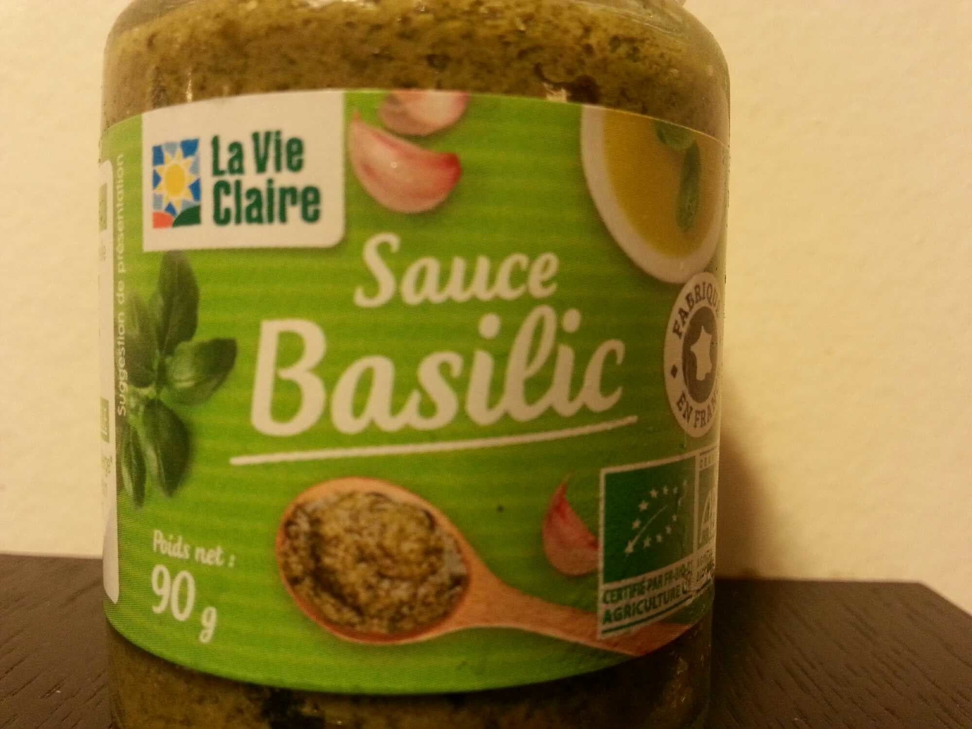 La Vie Claire Sauce Basilic packshot
