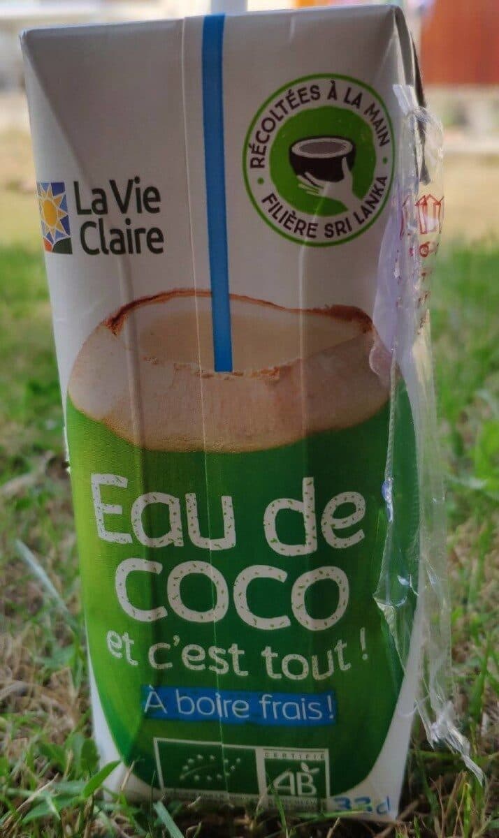 La Vie Claire Eau de coco packshot