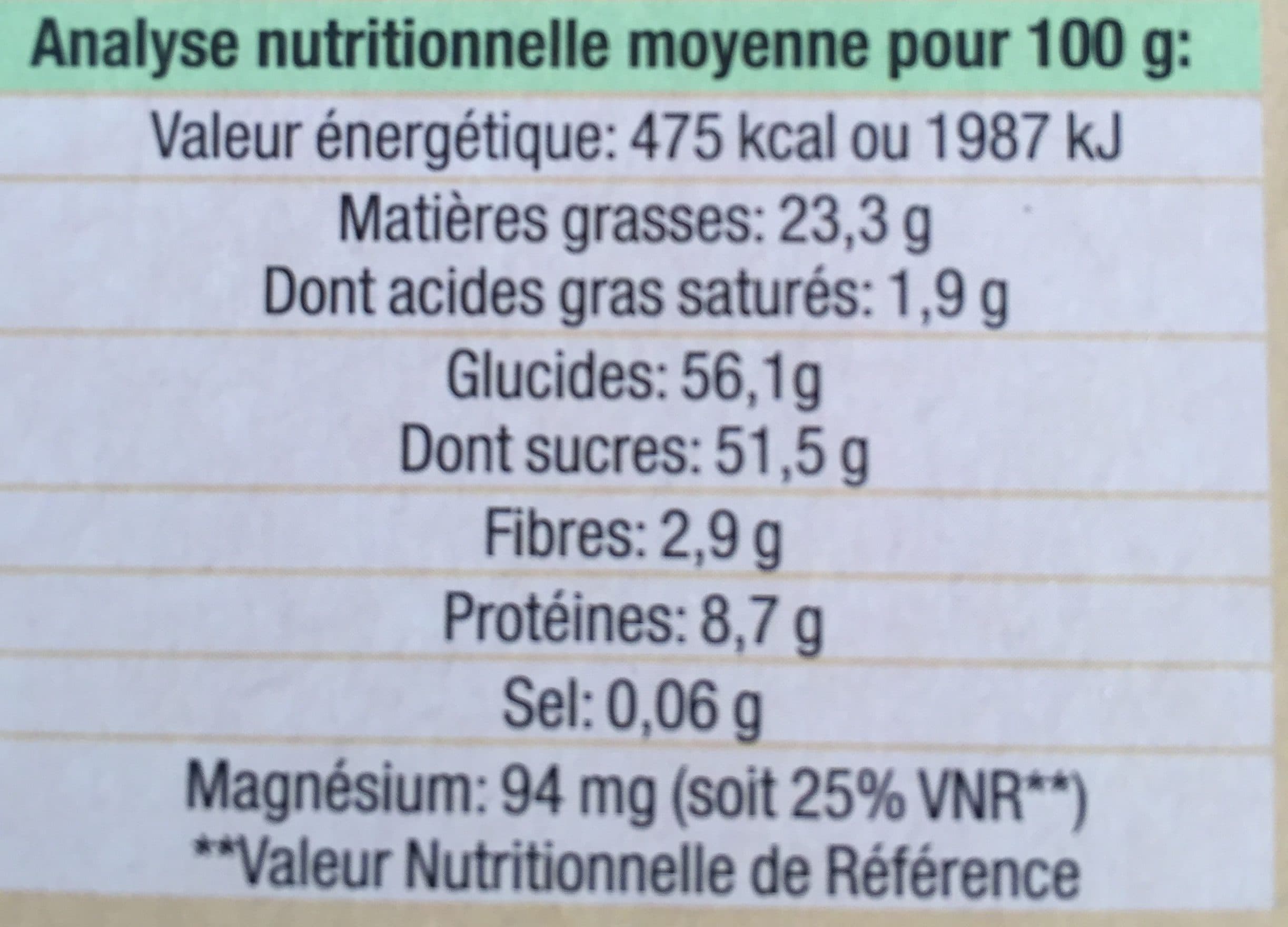La Vie Claire Pates d’amandes packshot