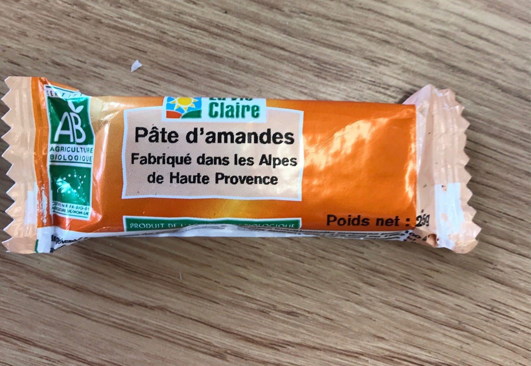 La Vie Claire Pate d'amande packshot