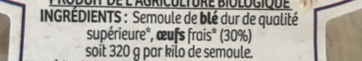 La Vie Claire Nids de Tagliatelles aux Œufs Frais packshot