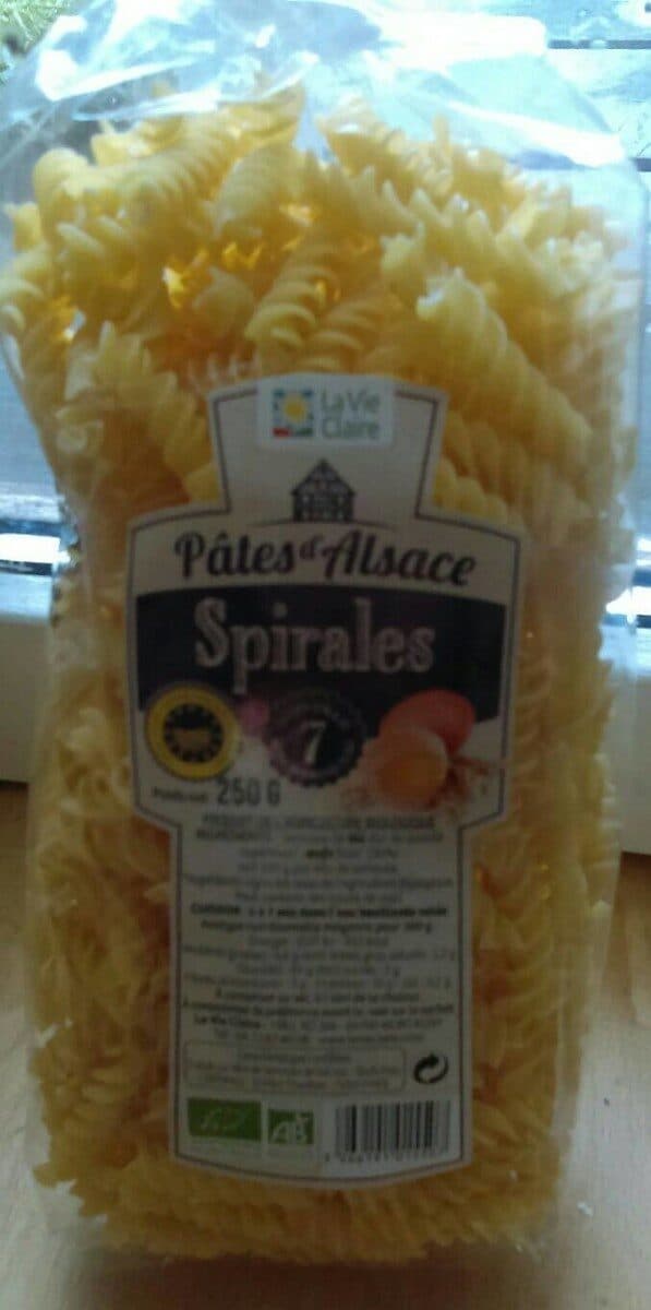 La Vie Claire Pates d'Alsace Spirales packshot