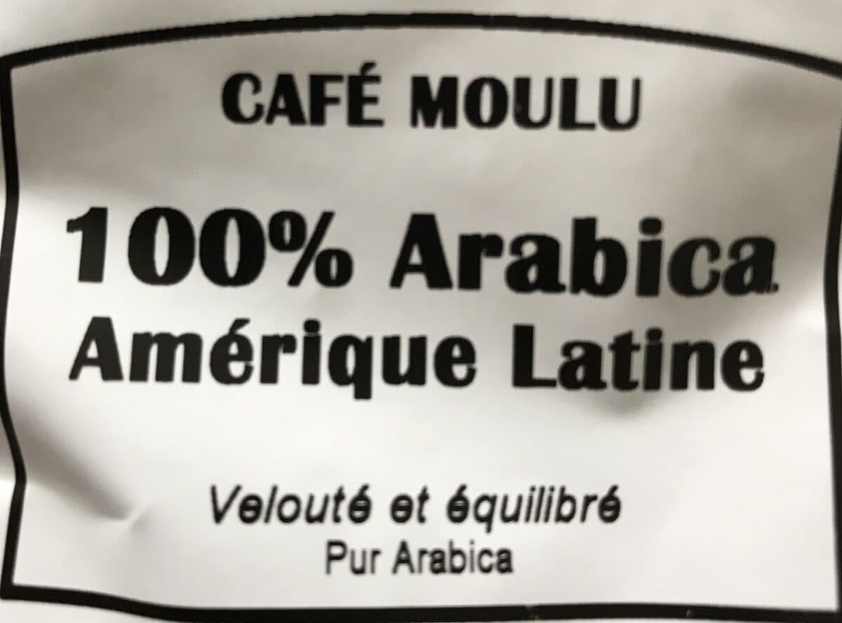 La Vie Claire Café moulu Amérique Latine packshot