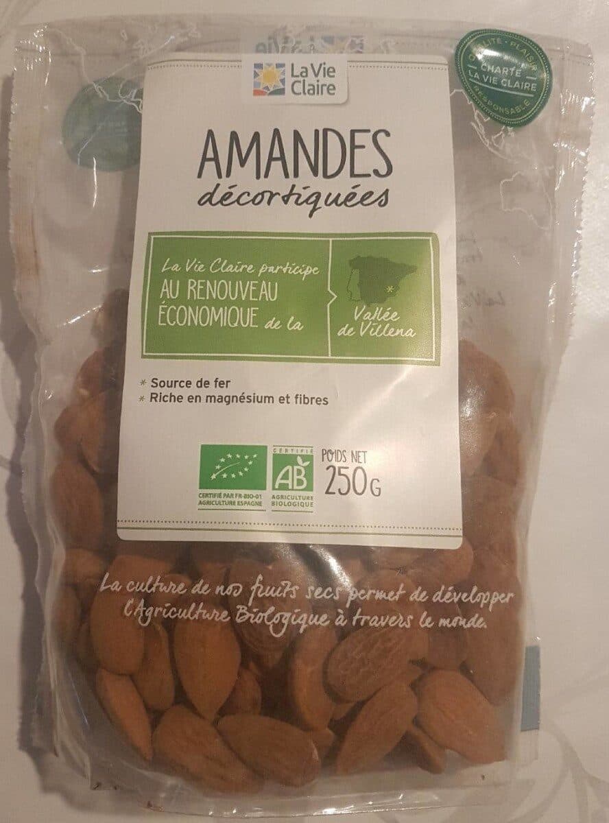 La Vie Claire Amandes Decortiquées packshot