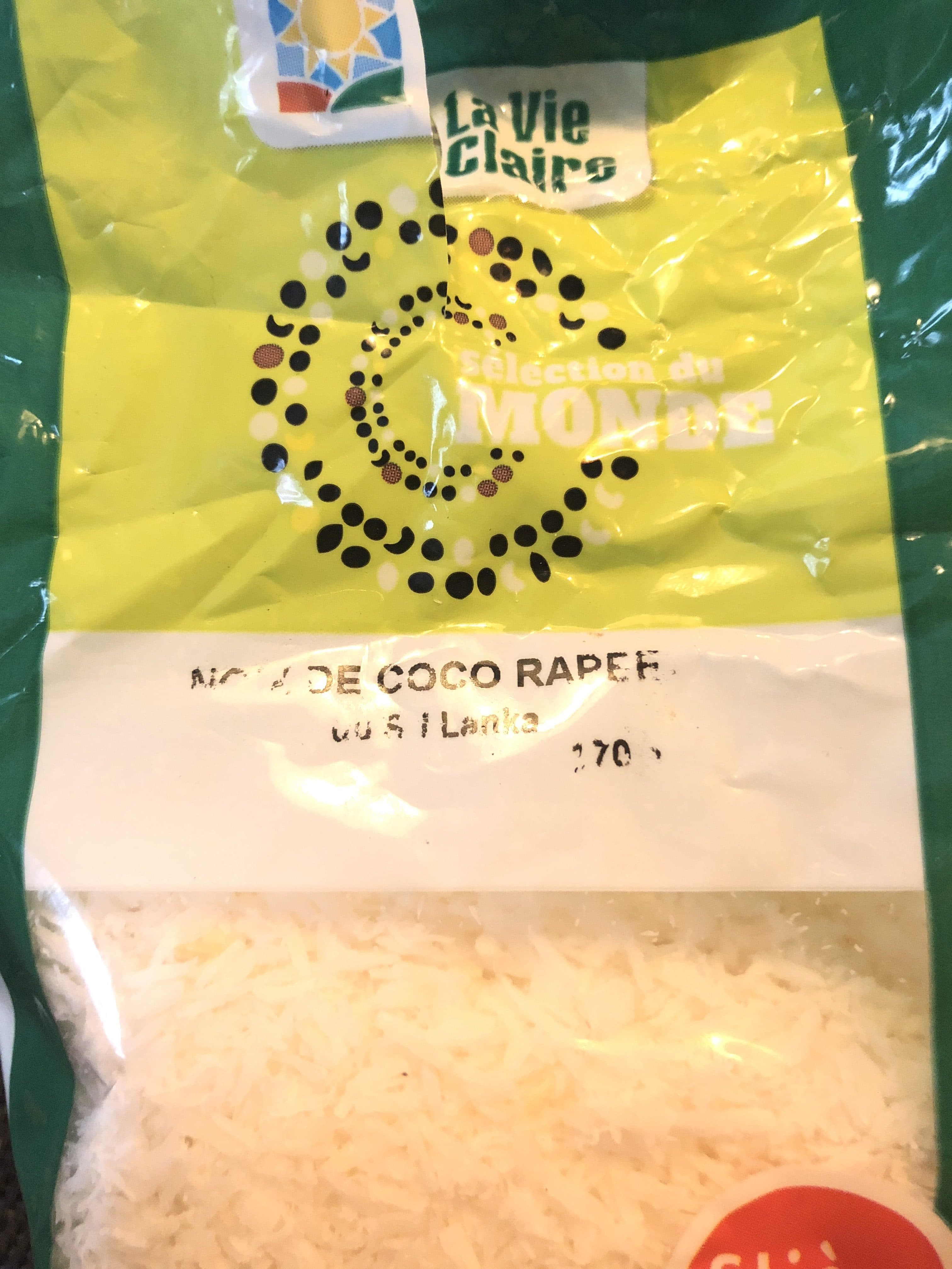 La Vie Claire Noix de coco râpée packshot