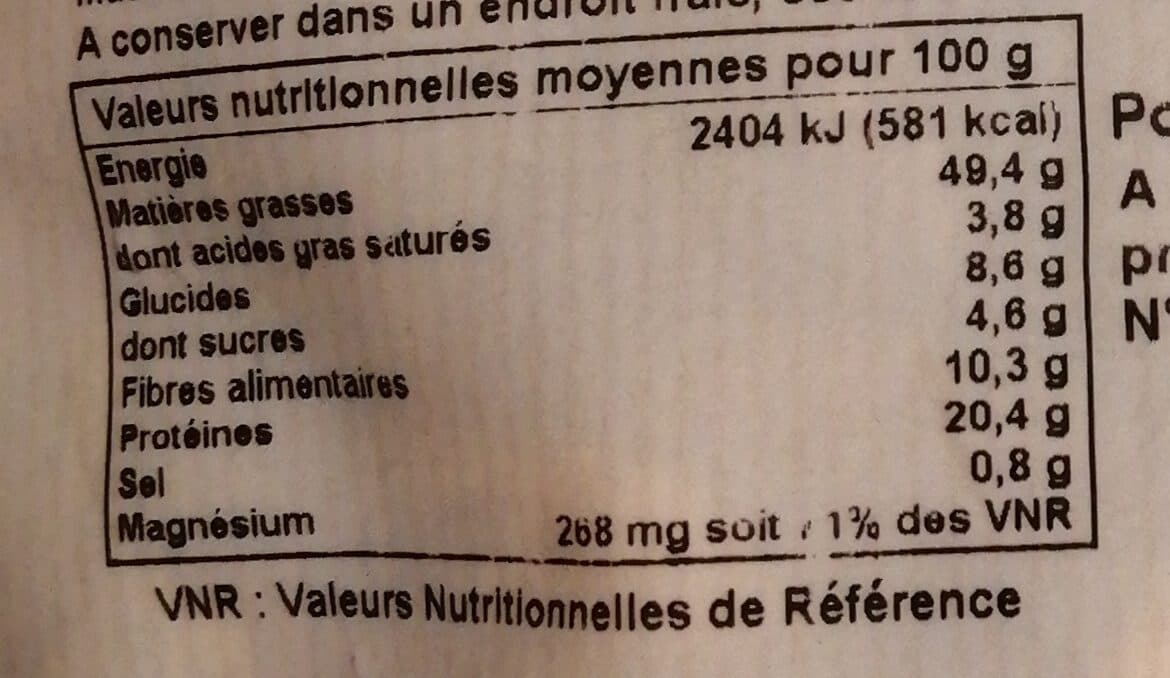 La Vie Claire Amandes au tamari packshot