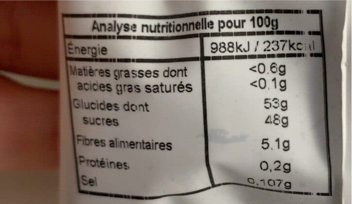 La Vie Claire Cranberries moelleuses packshot