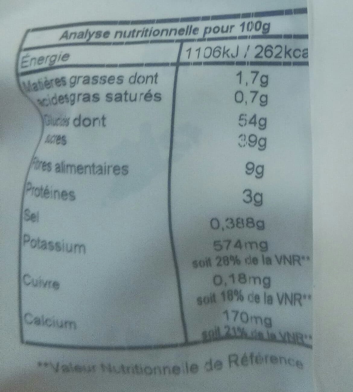 La Vie Claire Figues moelleuses packshot