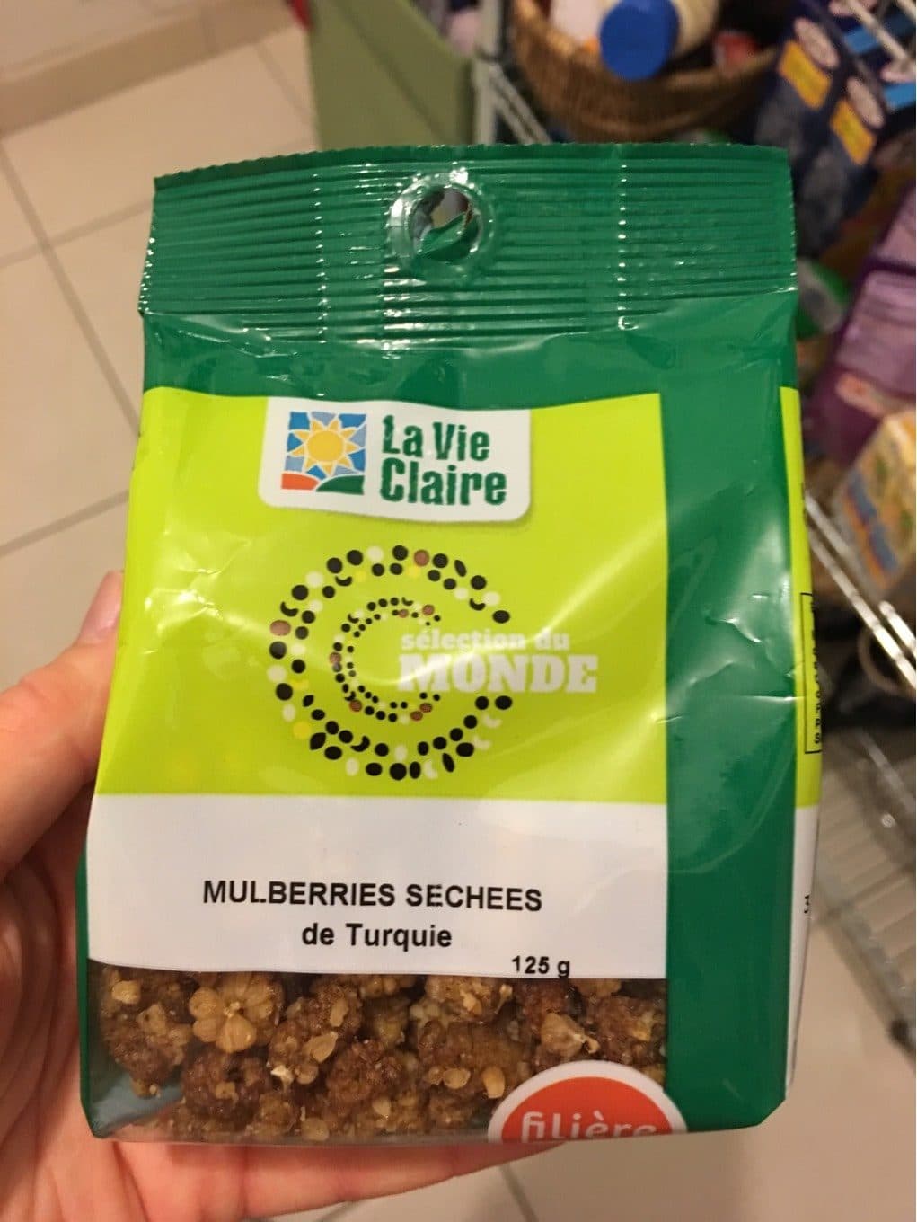 La Vie Claire Mulberries séchées packshot