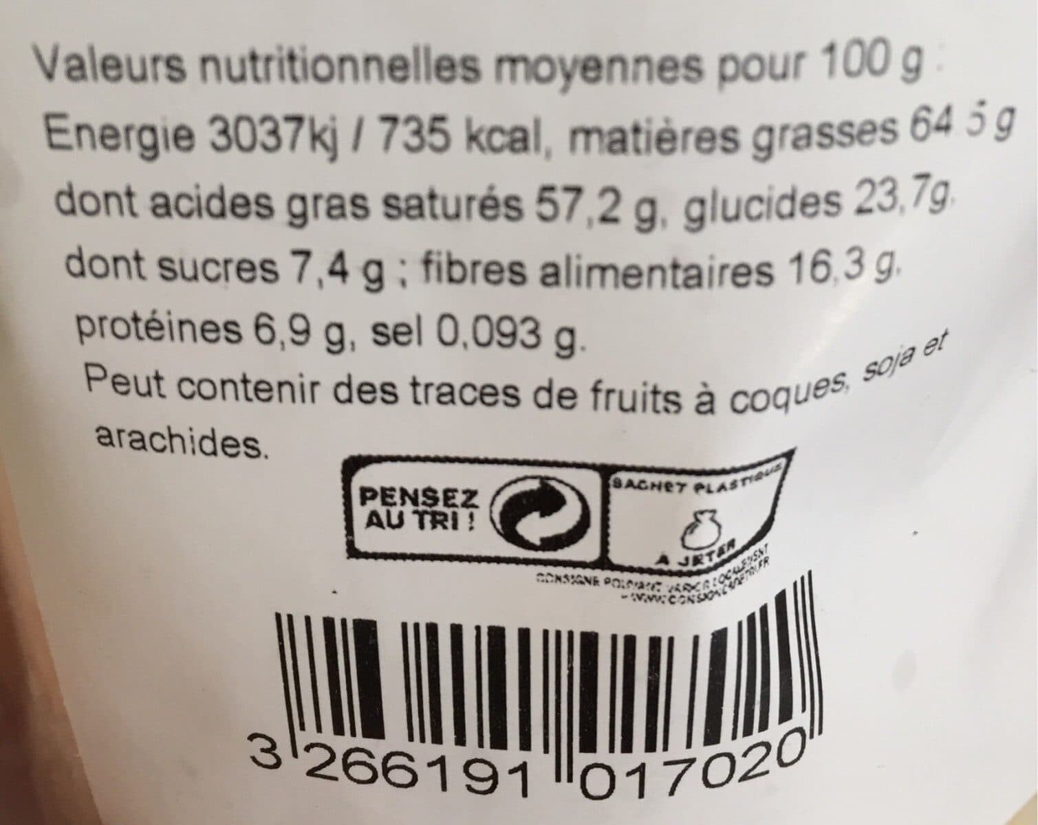 La Vie Claire Noix de coco lamelles packshot