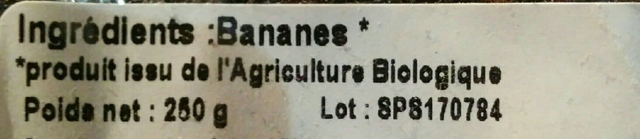 La Vie Claire Bananes séchées packshot