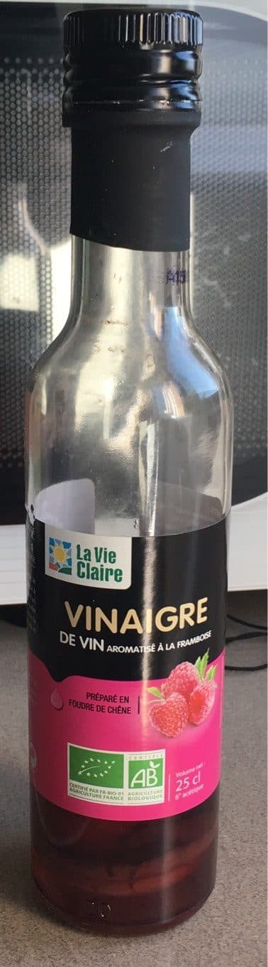 La Vie Claire Vinaigre de vin atomatise a la framboise packshot